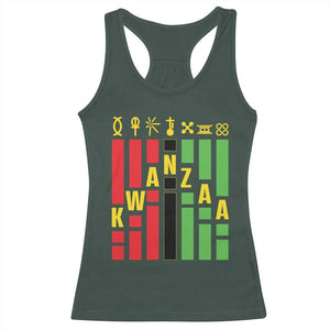 7 Principles Of Kwanzaa Racerback Tank Top African American Christmas