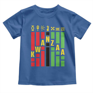 7 Principles Of Kwanzaa Toddler T Shirt African American Christmas