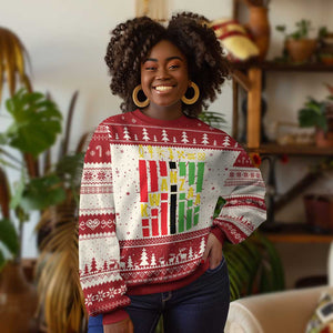 7 Principles Of Kwanzaa Ugly Christmas Sweater African American Christmas