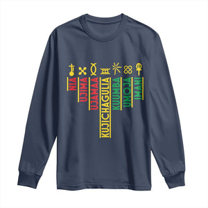 African American Christmas Long Sleeve Shirt 7 Principles Of Kwanzaa