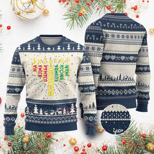 African American Christmas Ugly Christmas Sweater 7 Principles Of Kwanzaa