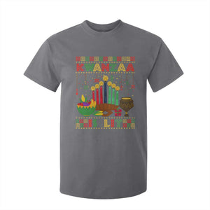 African American Xmas Kwanzaa Is Lit T Shirt For Kid