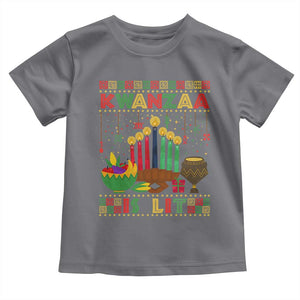 African American Xmas Kwanzaa Is Lit Toddler T Shirt