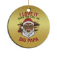 African American Christmas Santa Kwanzaa Christmas Ornament I Love It When You Call Me Big Papa