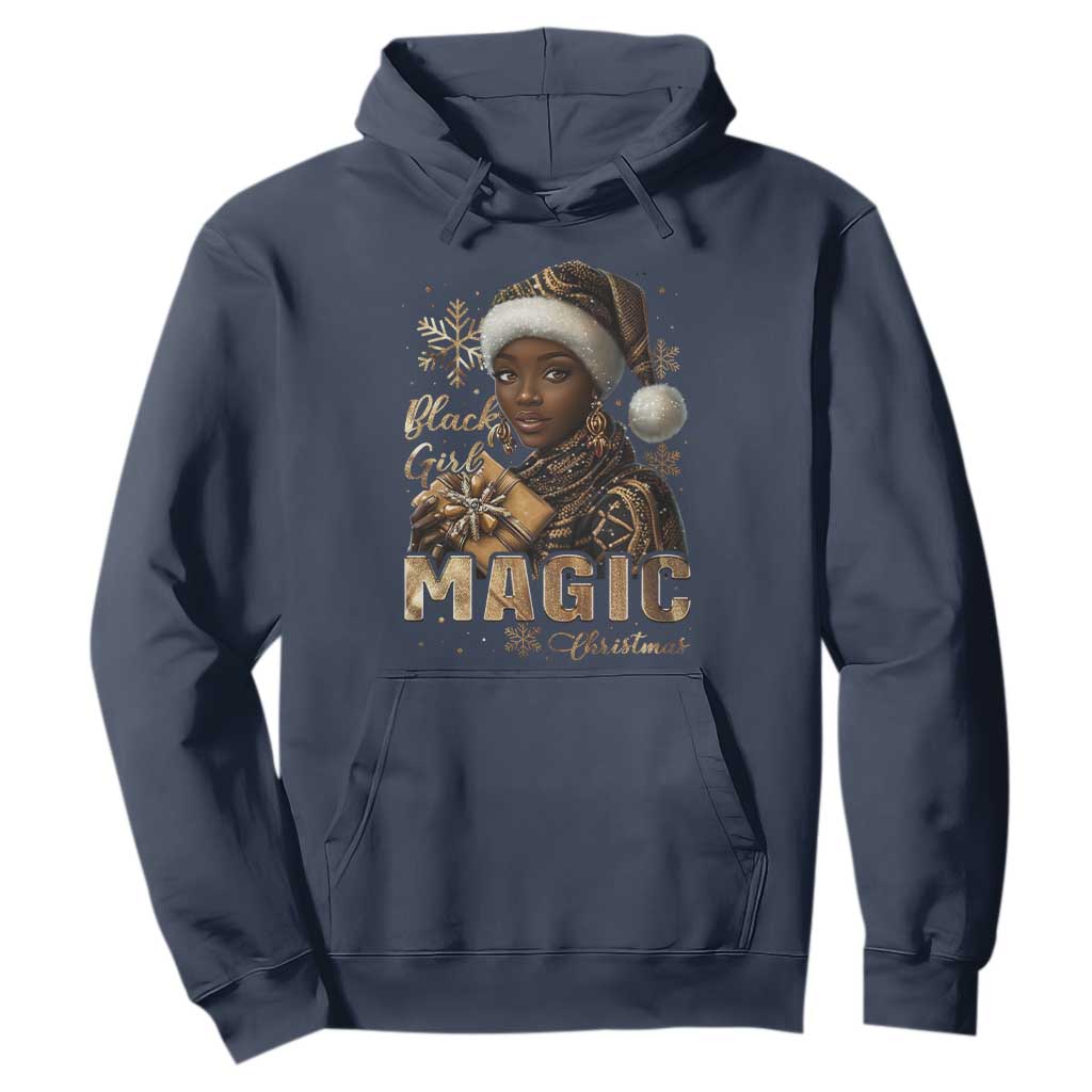 Christmas Melanin Black Girl Magic Hoodie