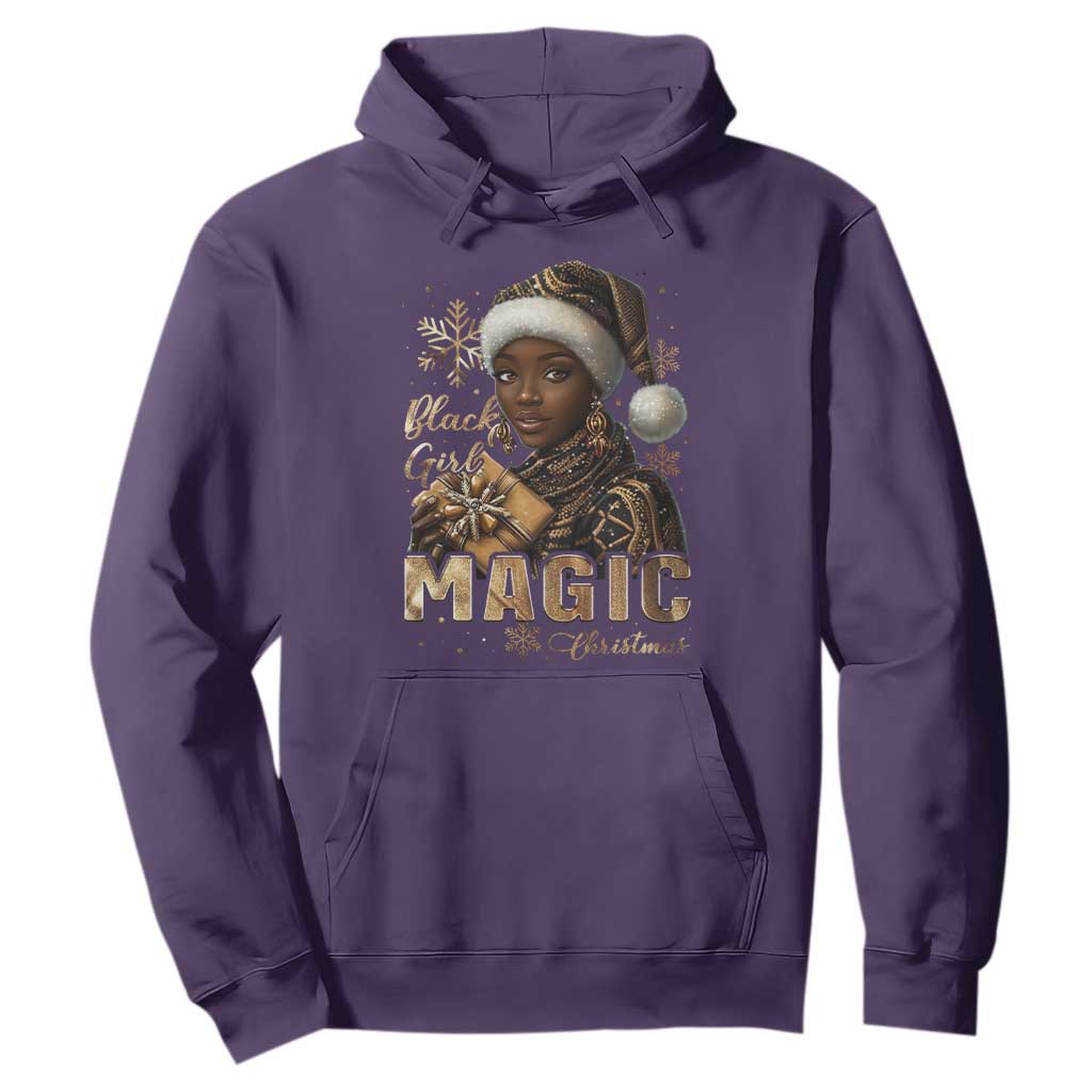 Christmas Melanin Black Girl Magic Hoodie