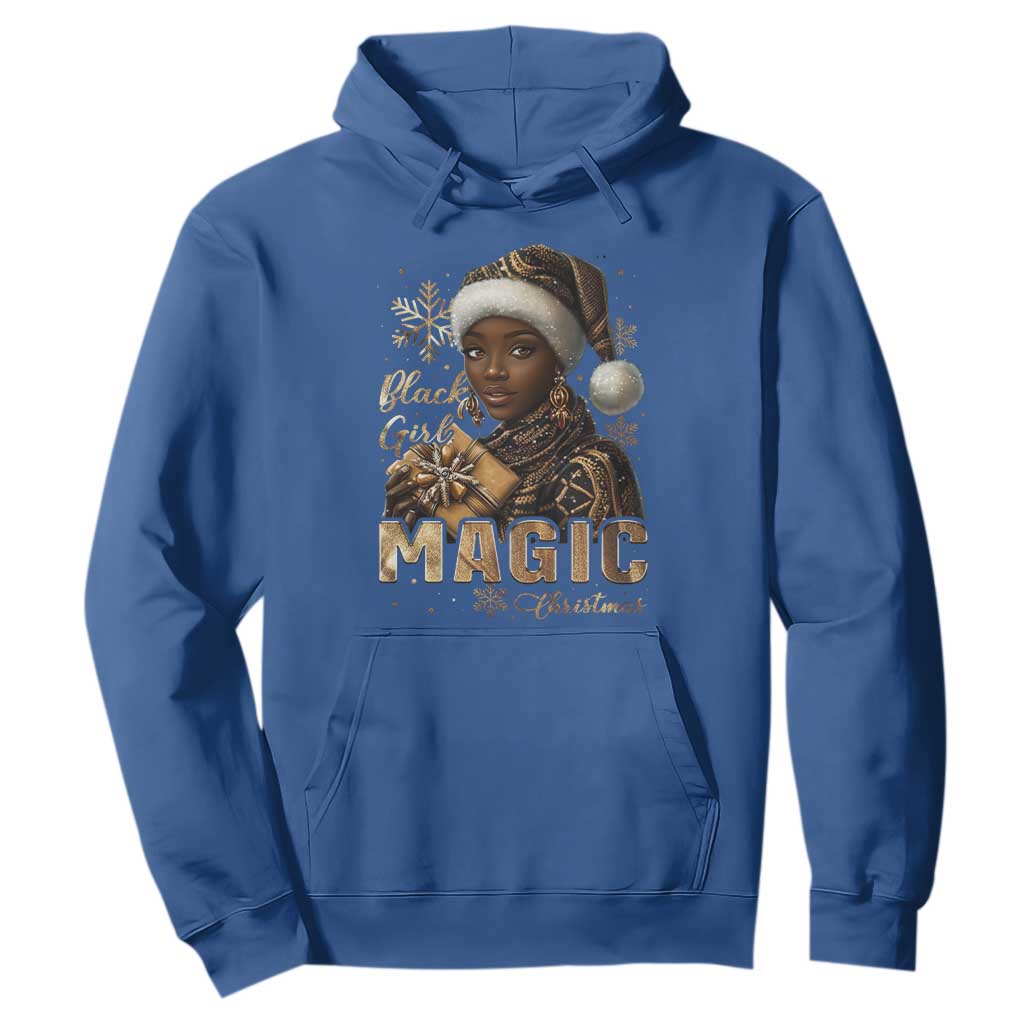 Christmas Melanin Black Girl Magic Hoodie