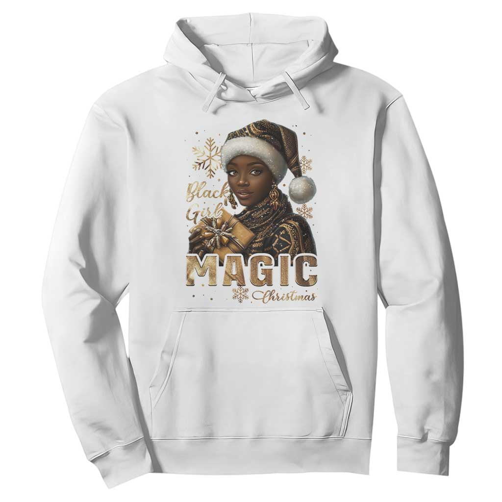 Christmas Melanin Black Girl Magic Hoodie