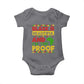 Black Pide Baby Onesie Black Is Beautiful And I'm The Proof Black History Month
