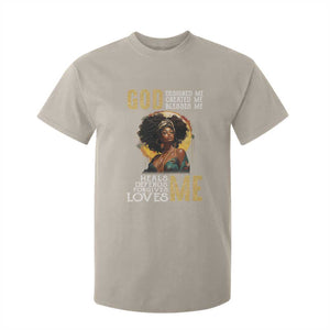 African Women Pride T Shirt For Kid God Designed Created Blessed Me Black History Month