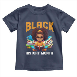 Black History Month Baby Shirt African Girl Reading Book Melanin Pride