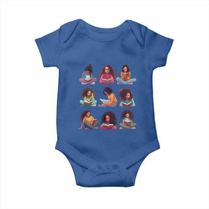 Black History Month Baby Onesie Reading Book African Smart Melanin Women Girls