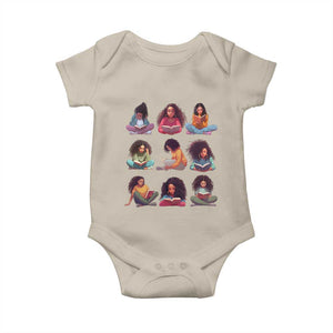 Black History Month Baby Onesie Reading Book African Smart Melanin Women Girls