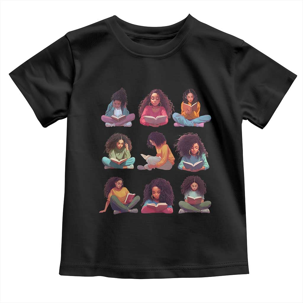 Black History Month Baby Shirt Reading Book African Smart Melanin Women Girls