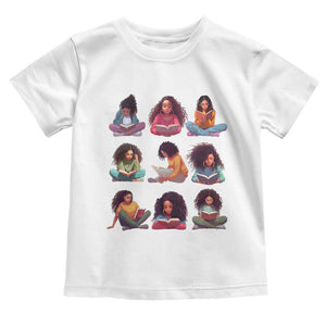 Black History Month Baby Shirt Reading Book African Smart Melanin Women Girls