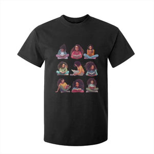 Black History Month T Shirt For Kid Reading Book African Smart Melanin Women Girls