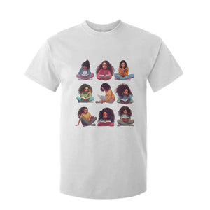 Black History Month T Shirt For Kid Reading Book African Smart Melanin Women Girls