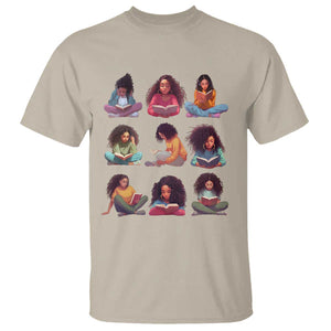 Black History Month T Shirt Reading Book African Smart Melanin Women Girls