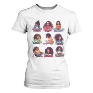 Black History Month T Shirt For Women Reading Book African Smart Melanin Women Girls