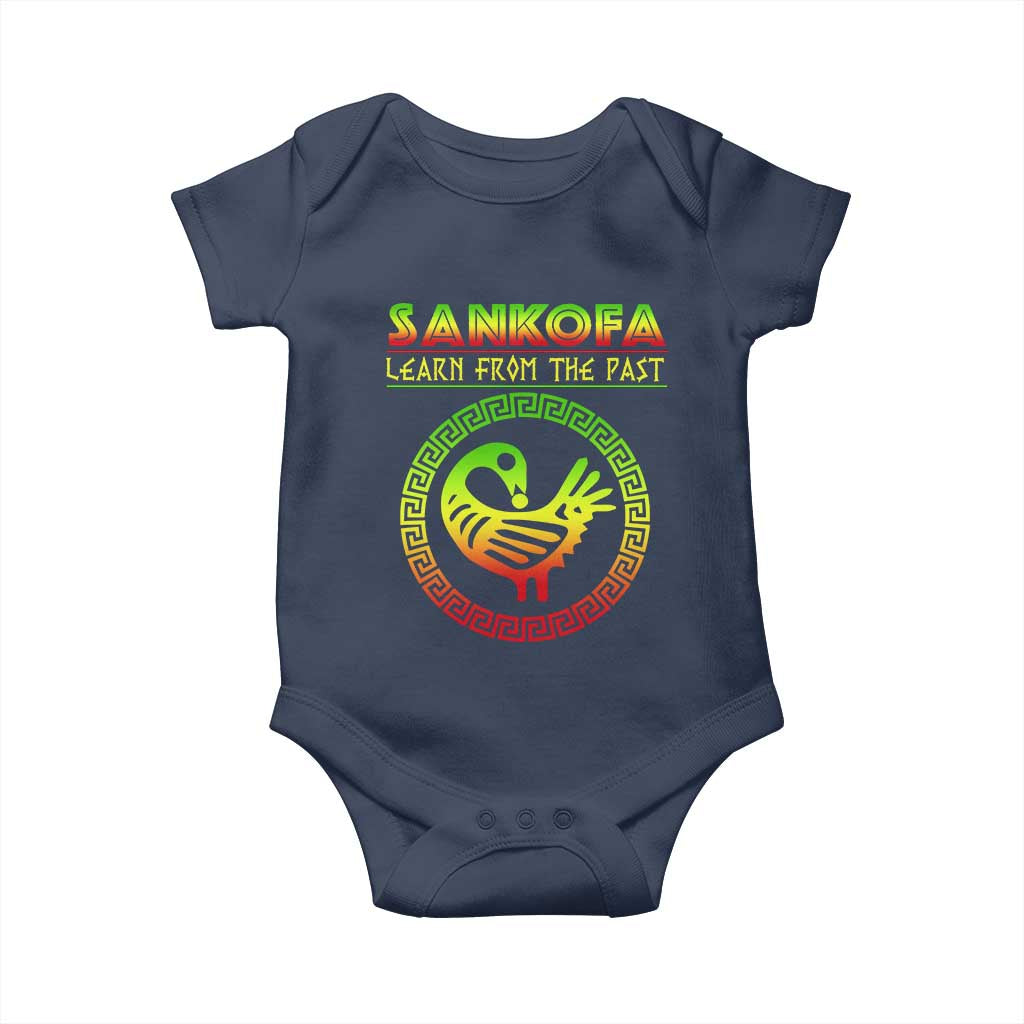 Black History Month Baby Onesie Sankofa Learn From The Past African Bird Melanin