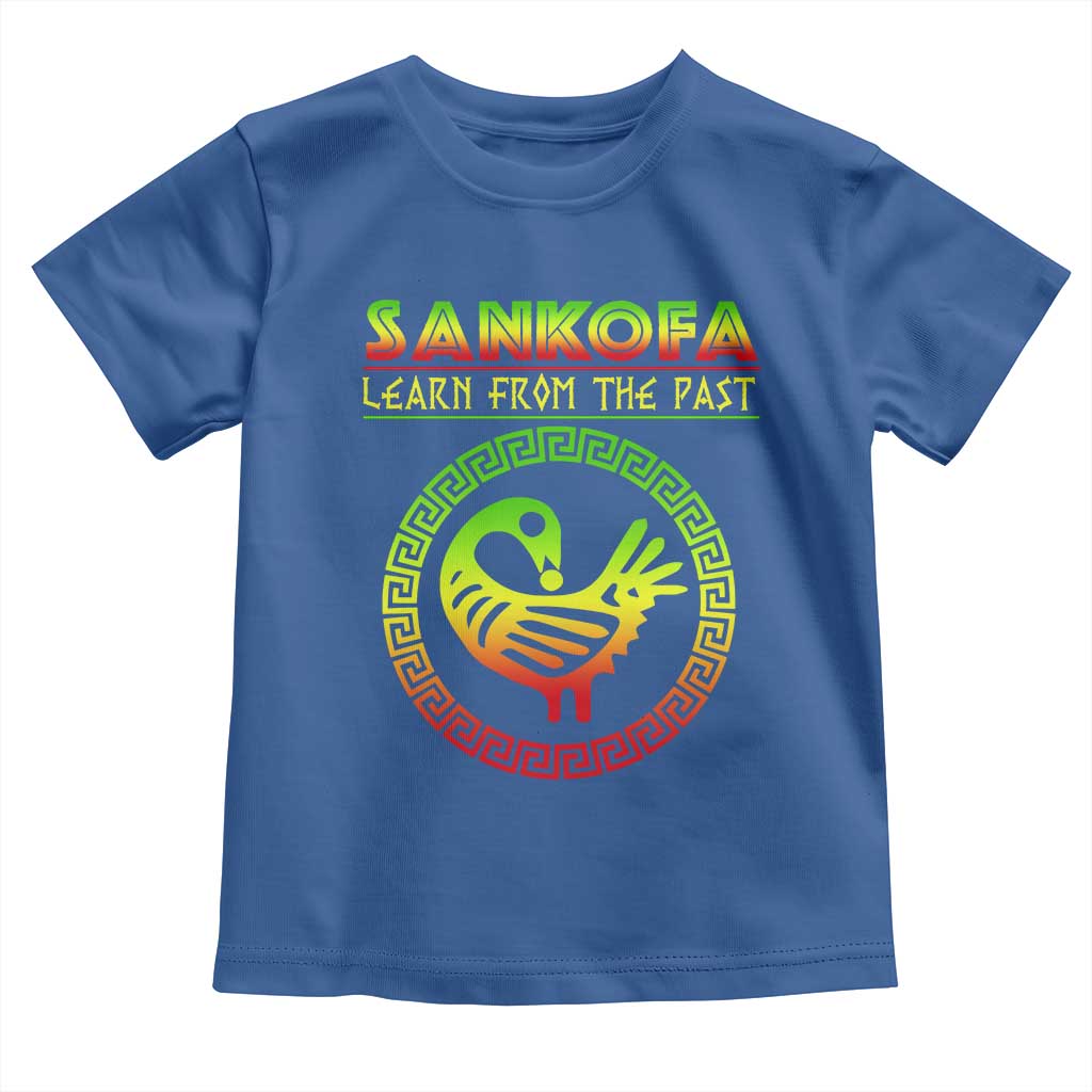 Black History Month Baby Shirt Sankofa Learn From The Past African Bird Melanin