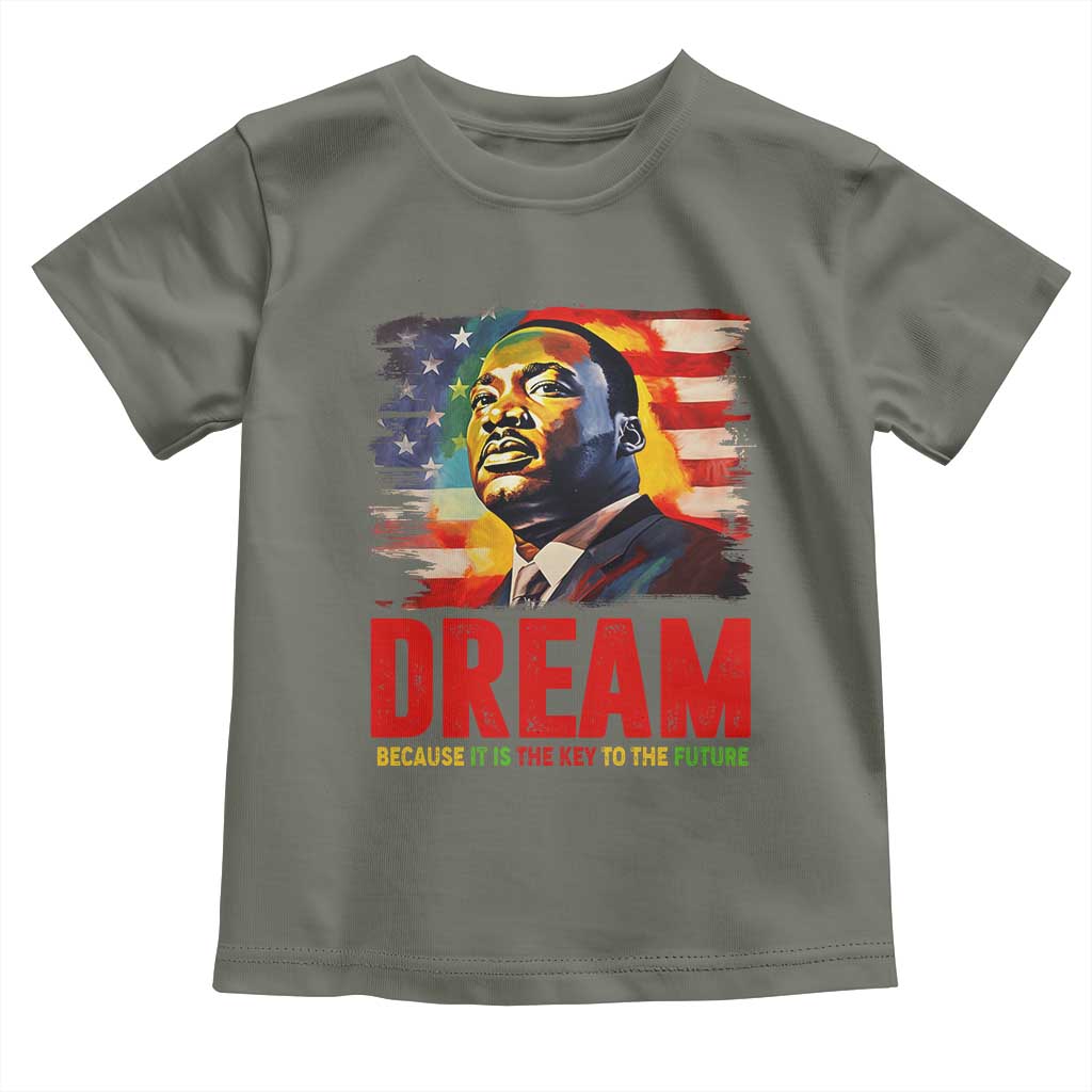 Martin Luther King Jr. Baby Shirt Dream Because It is The Key To The Future MLK  BHM Black Pride
