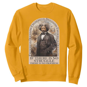 Frederick Douglass Sweatshirt If There Is No Struggle There Is No Progress BHM Black Civil Rights