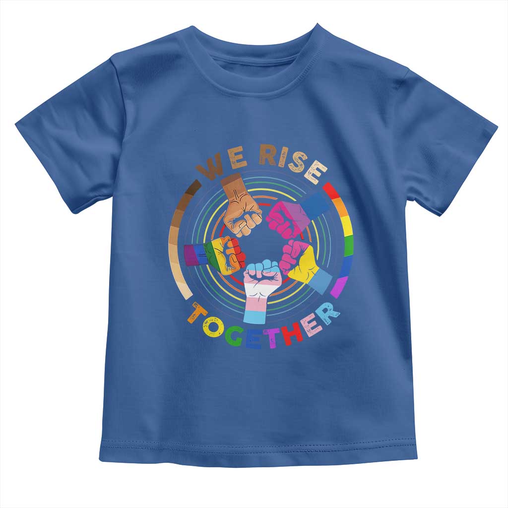 Black History Month Baby Shirt We Rise Together Equality Awesome Melanin LGBT