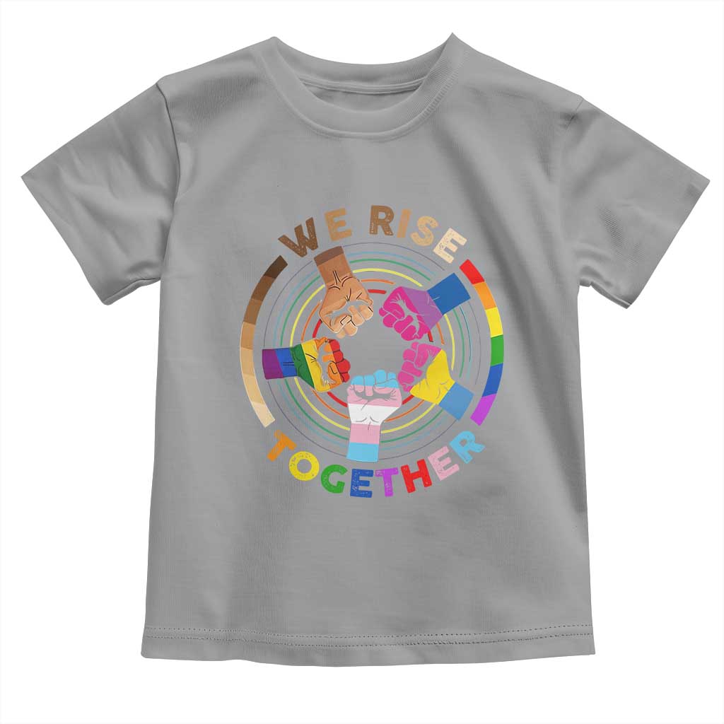 Black History Month Baby Shirt We Rise Together Equality Awesome Melanin LGBT