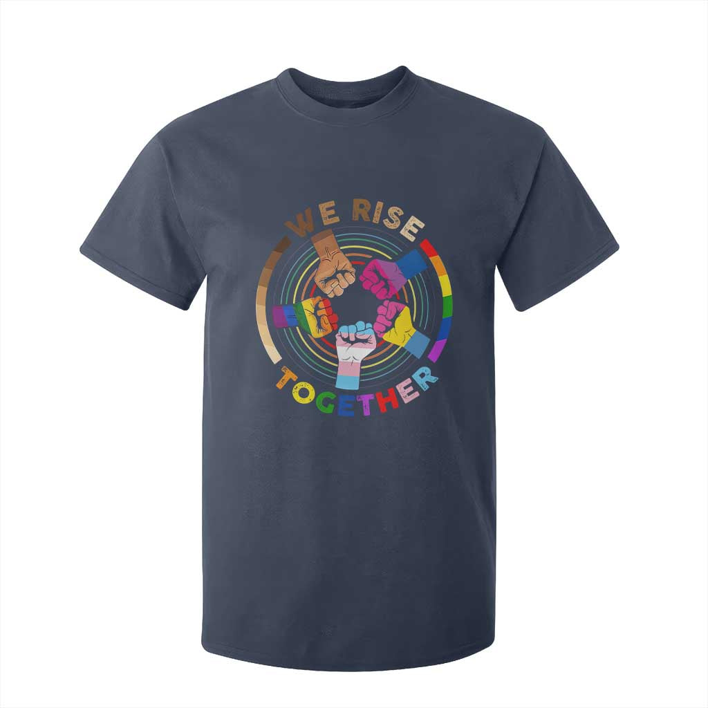 Black History Month T Shirt For Kid We Rise Together Equality Awesome Melanin LGBT