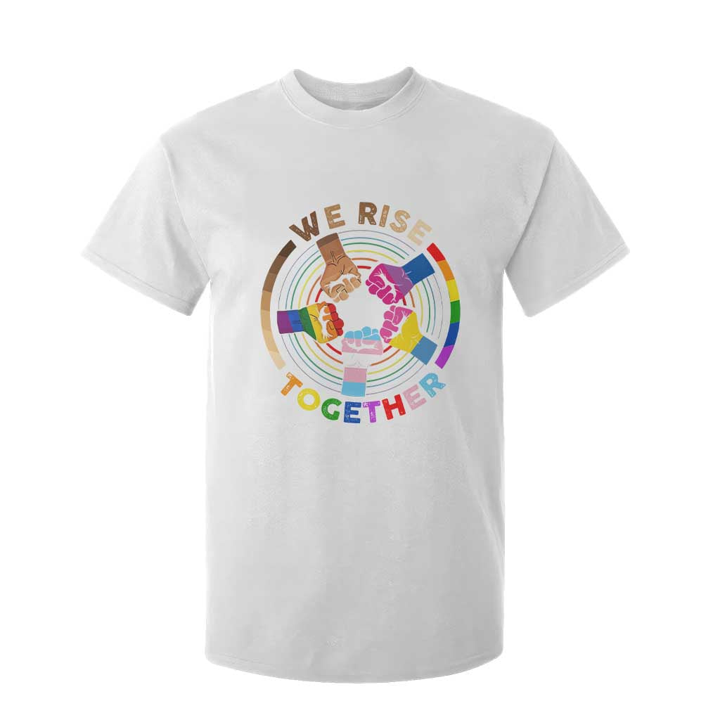 Black History Month T Shirt For Kid We Rise Together Equality Awesome Melanin LGBT