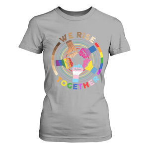 Black History Month T Shirt For Women We Rise Together Equality Awesome Melanin LGBT