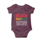 Black Pride Baby Onesie Yes I'm Mixed With Black