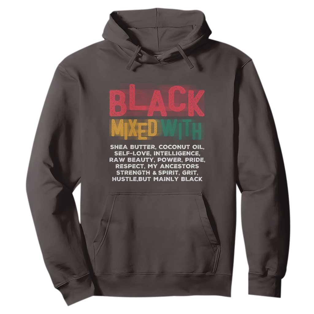 Black Pride Hoodie Yes I'm Mixed With Black