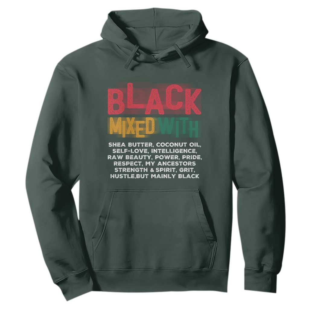 Black Pride Hoodie Yes I'm Mixed With Black