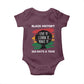 Black History Inspirational Baby Onesie Live It Learn It Make It African American