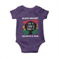 Black History Inspirational Baby Onesie Live It Learn It Make It African American