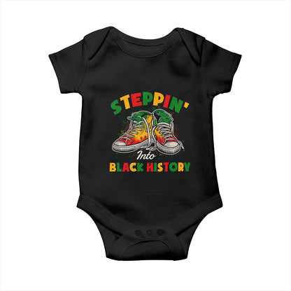 Stepping Into Black History Month Baby Onesie