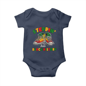Stepping Into Black History Month Baby Onesie