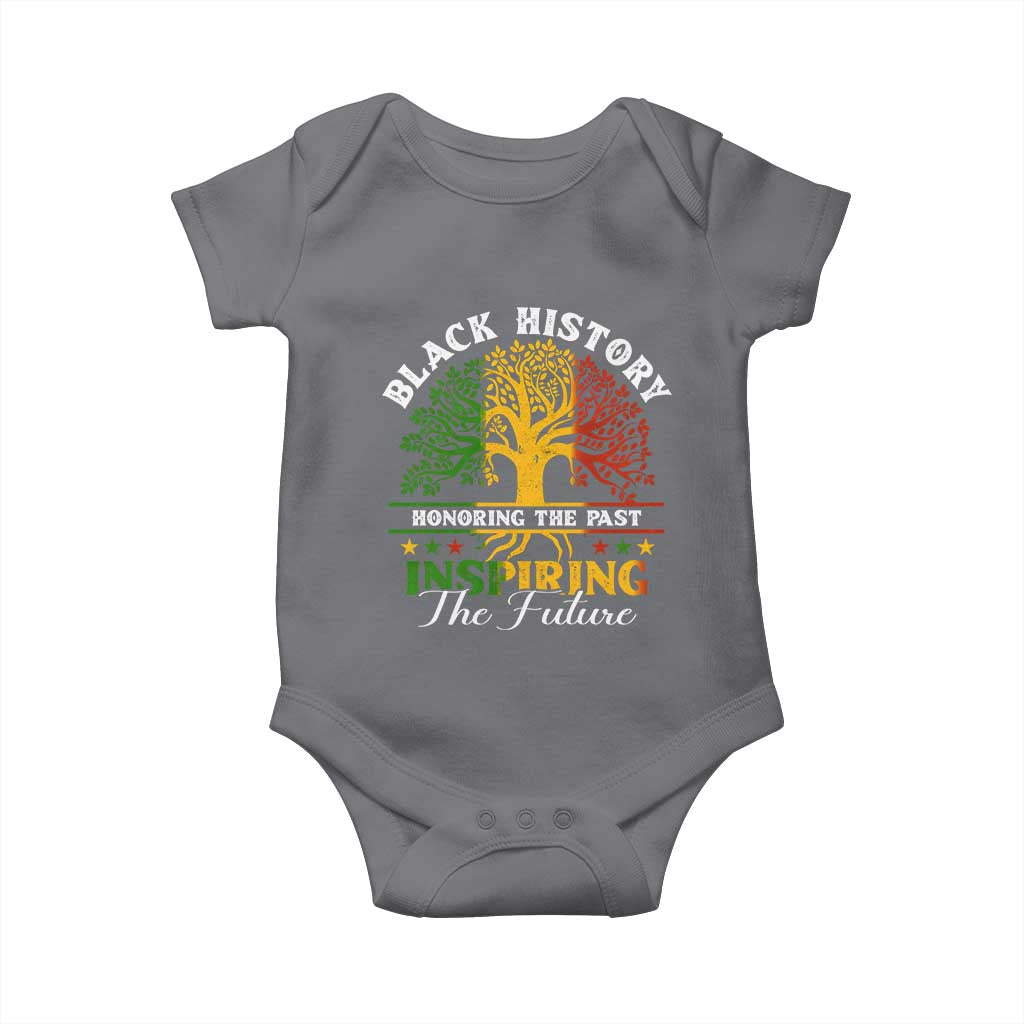 Black History Month Baby Onesie Honoring The Past Inspiring The Future