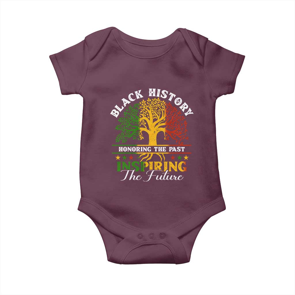 Black History Month Baby Onesie Honoring The Past Inspiring The Future