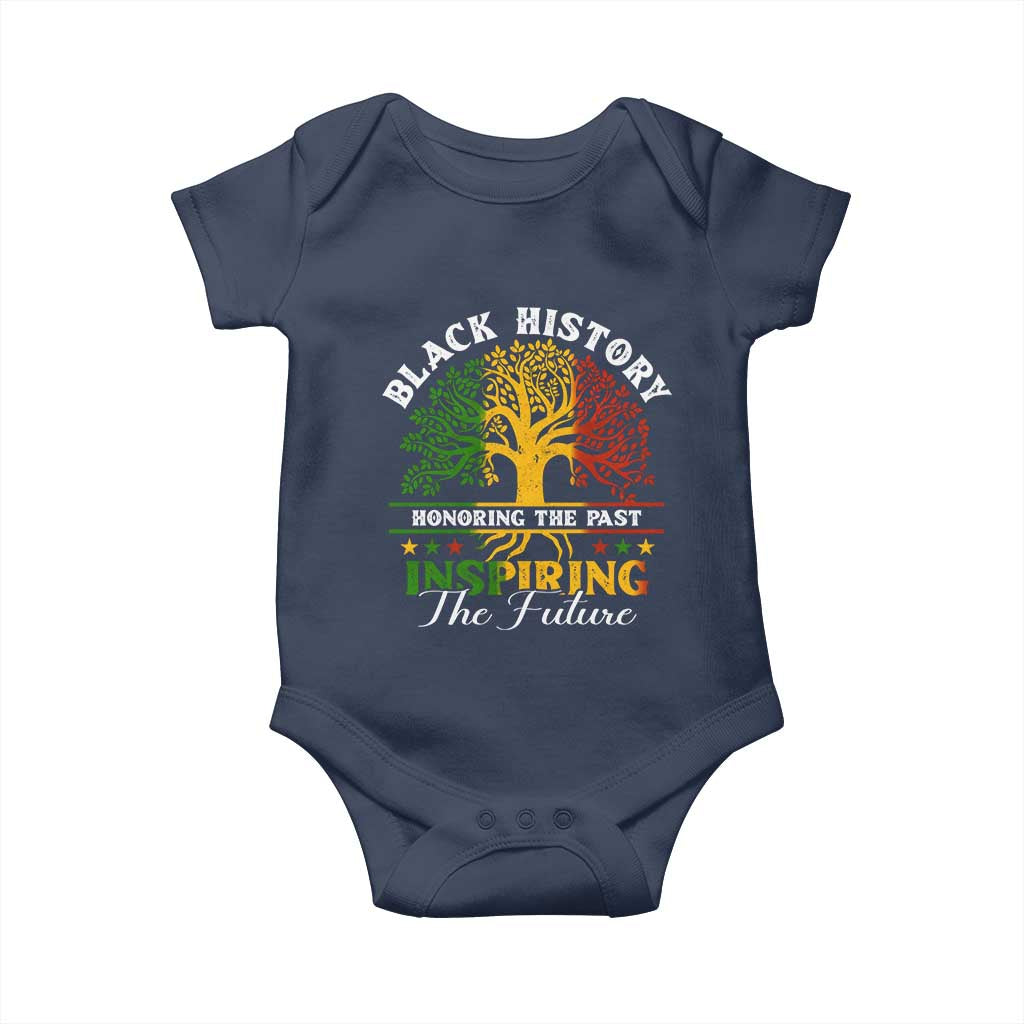 Black History Month Baby Onesie Honoring The Past Inspiring The Future