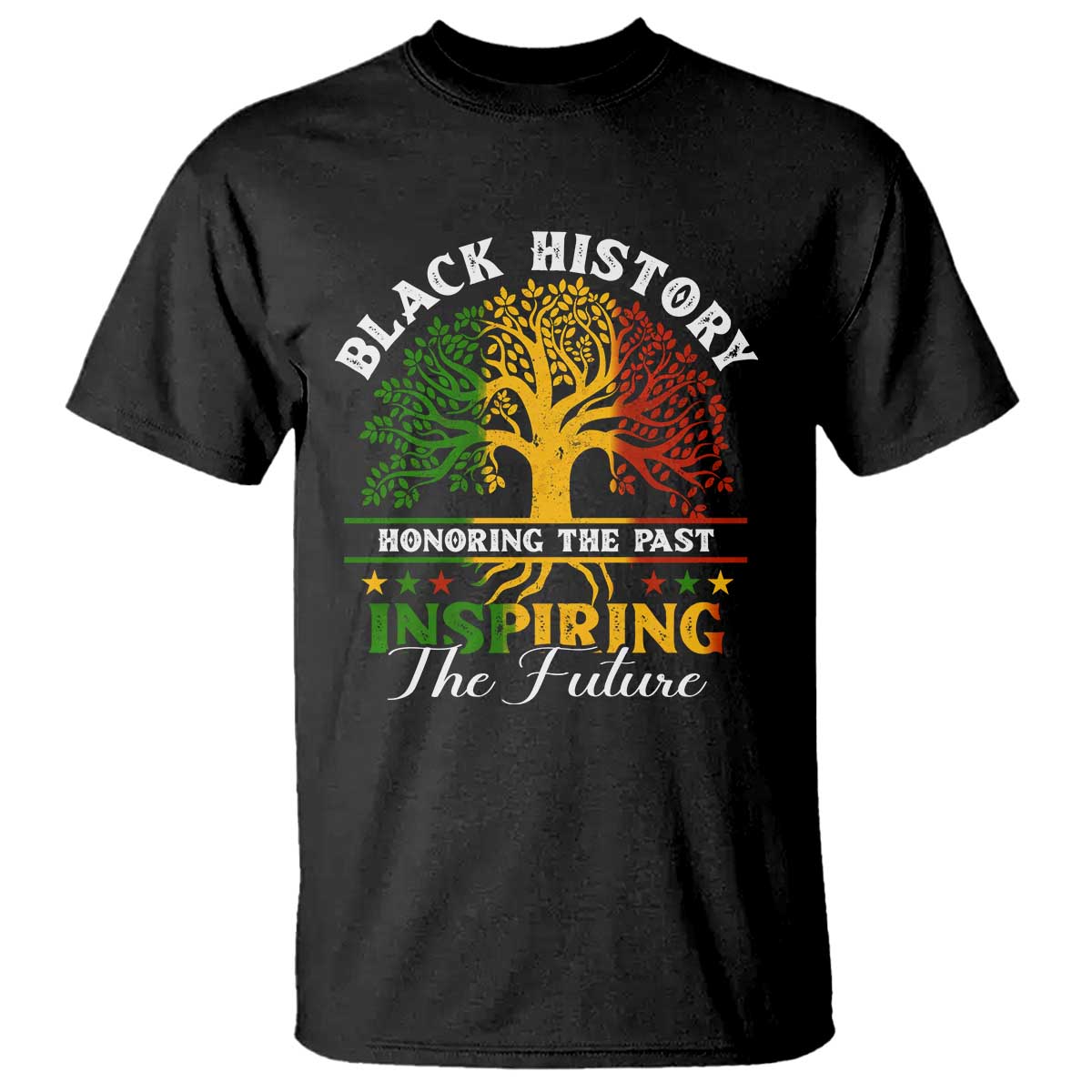 Black History Month T Shirt Honoring The Past Inspiring The Future