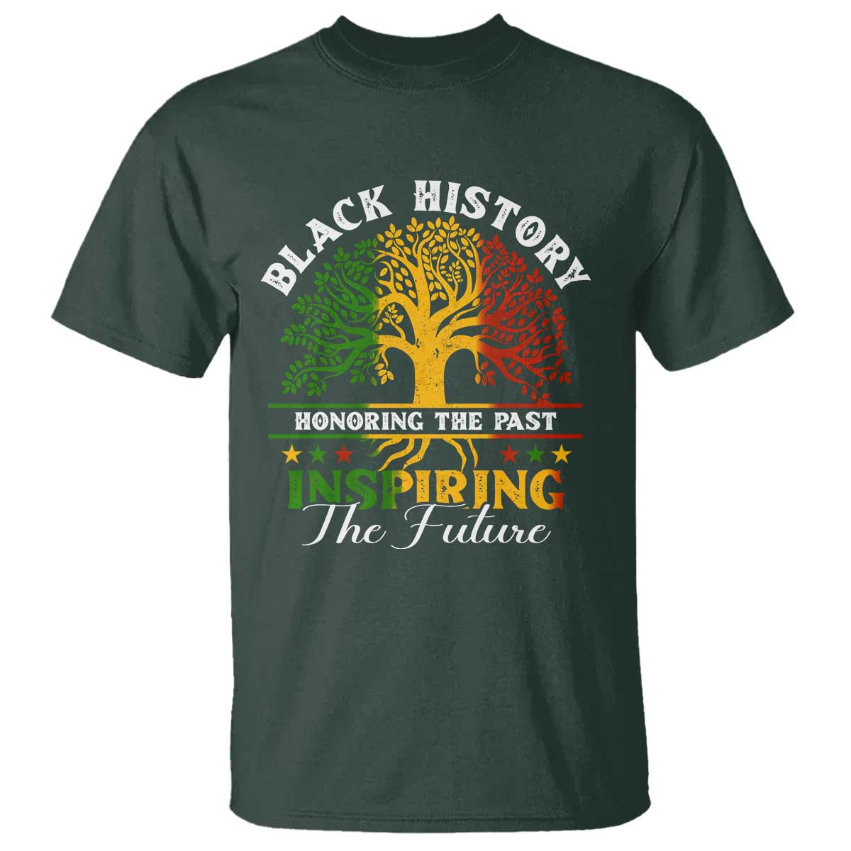 Black History Month T Shirt Honoring The Past Inspiring The Future