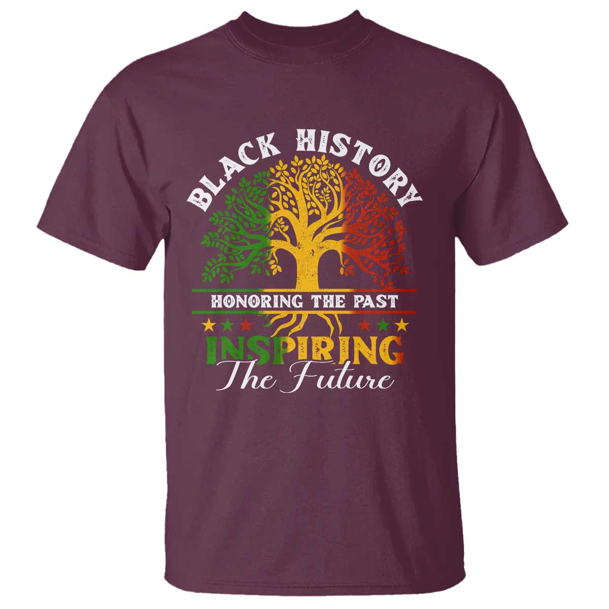 Black History Month T Shirt Honoring The Past Inspiring The Future