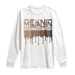 African Melanin Pride Long Sleeve Shirt Made With Melanin Every Shade Slays