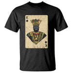 Black Pride African King Card T Shirt
