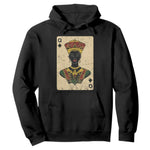 Black Pride African Queen Card Hoodie