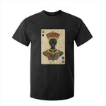 Black Pride African Queen Card T Shirt For Kid