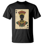 Black Pride African Queen Card T Shirt